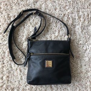Dooney & Bourke Black Leather Crossbody
